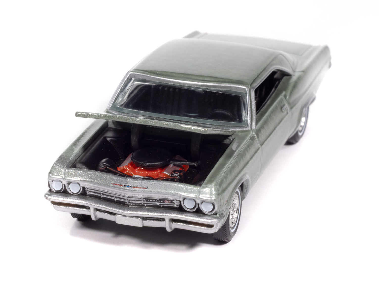 "PRE-ORDER" Auto World 1965 Chevrolet Impala (Willow Green) 1:64 Diecast (DUE OCTOBER 2025)
