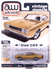 "PRE-ORDER" Auto World 1968 Dodge Coronet R/T Hardtop (Medium Gold Poly) 1:64 Diecast (DUE OCTOBER 2025)