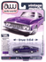 "PRE-ORDER" Auto World 1961 Dodge Phoenix Lowrider (Purple Sky Metallic w/ Lowrider Graphics) 1:64 Diecast (DUE OCTOBER 2025)