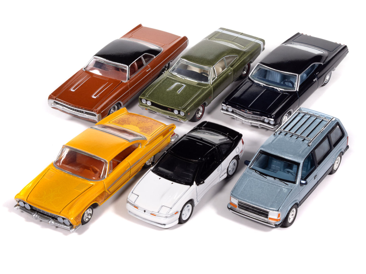 "PRE-ORDER" Auto World Premium 2025 Release 2 Set A (6-Car Sealed Case) 1:64 Diecast (DUE OCTOBER 2025)
