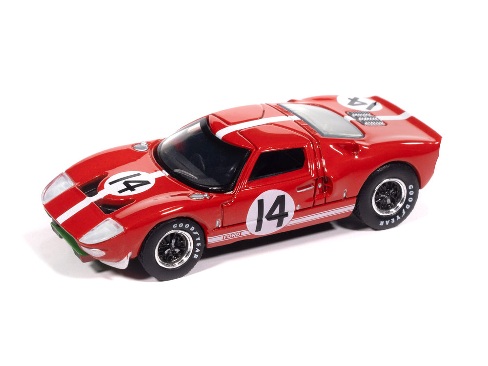 Auto World 1965 Ford GT40 #14 (Red w/White Stripes) premium 2025