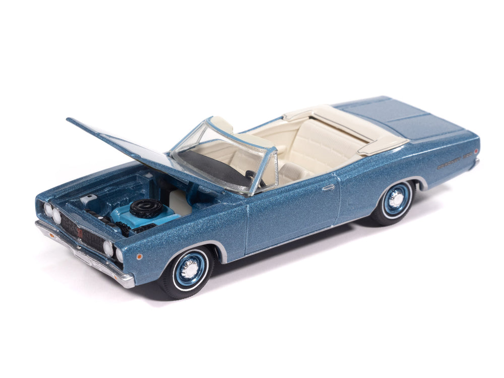 "PRE-ORDER" Auto World 1968 Dodge Coronet 500 Convertible (Pale Blue Poly) 1:64 Diecast (DUE APRIL 2026) - Auto World Store