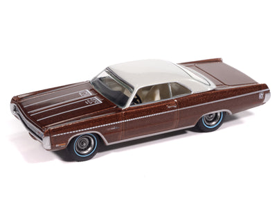 "PRE-ORDER" Auto World 1971 Plymouth Sport Fury GT (Autumn Bronze Poly) 1:64 Diecast (DUE APRIL 2026)