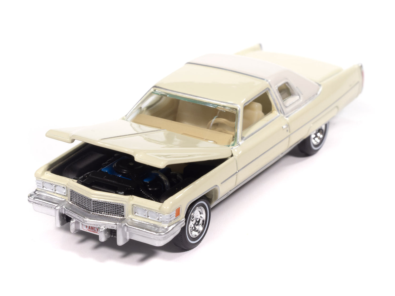 "PRE-ORDER" Auto World 1976 Cadillac Coupe de Ville (Phoenician Ivory) 1:64 Diecast (DUE APRIL 2026) - Auto World Store