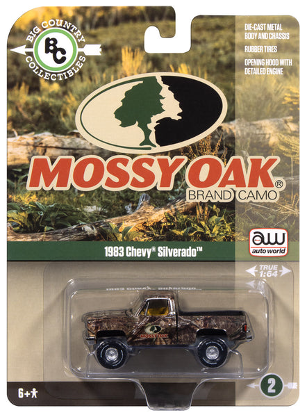 Auto World 1983 Chevy Silverado Mossy Oak 1:64 Diecast | Auto