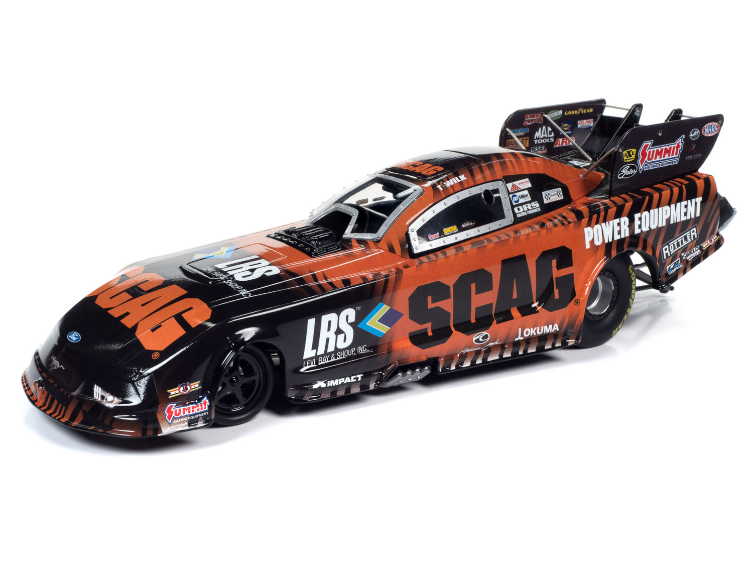 Auto World 2023 Tim Wilkerson SCAG Funny Car 1:24 Scale Diecast