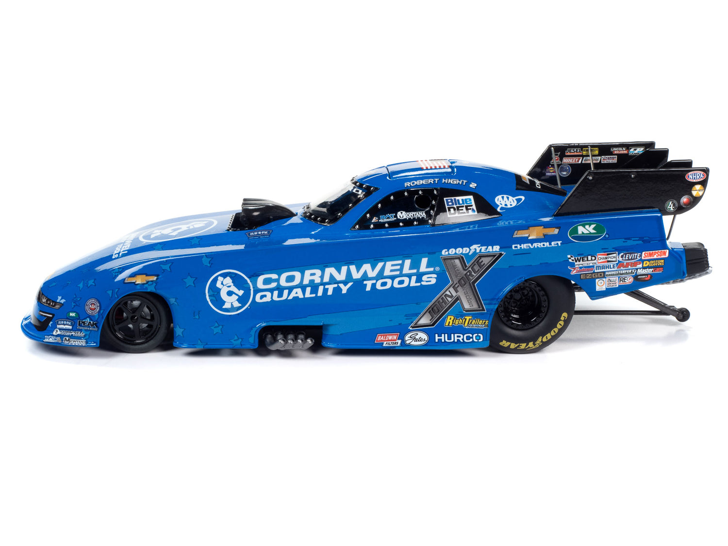 Auto World 2023 Robert Hight - Cornwell Funny Car 1:24 Scale Diecast