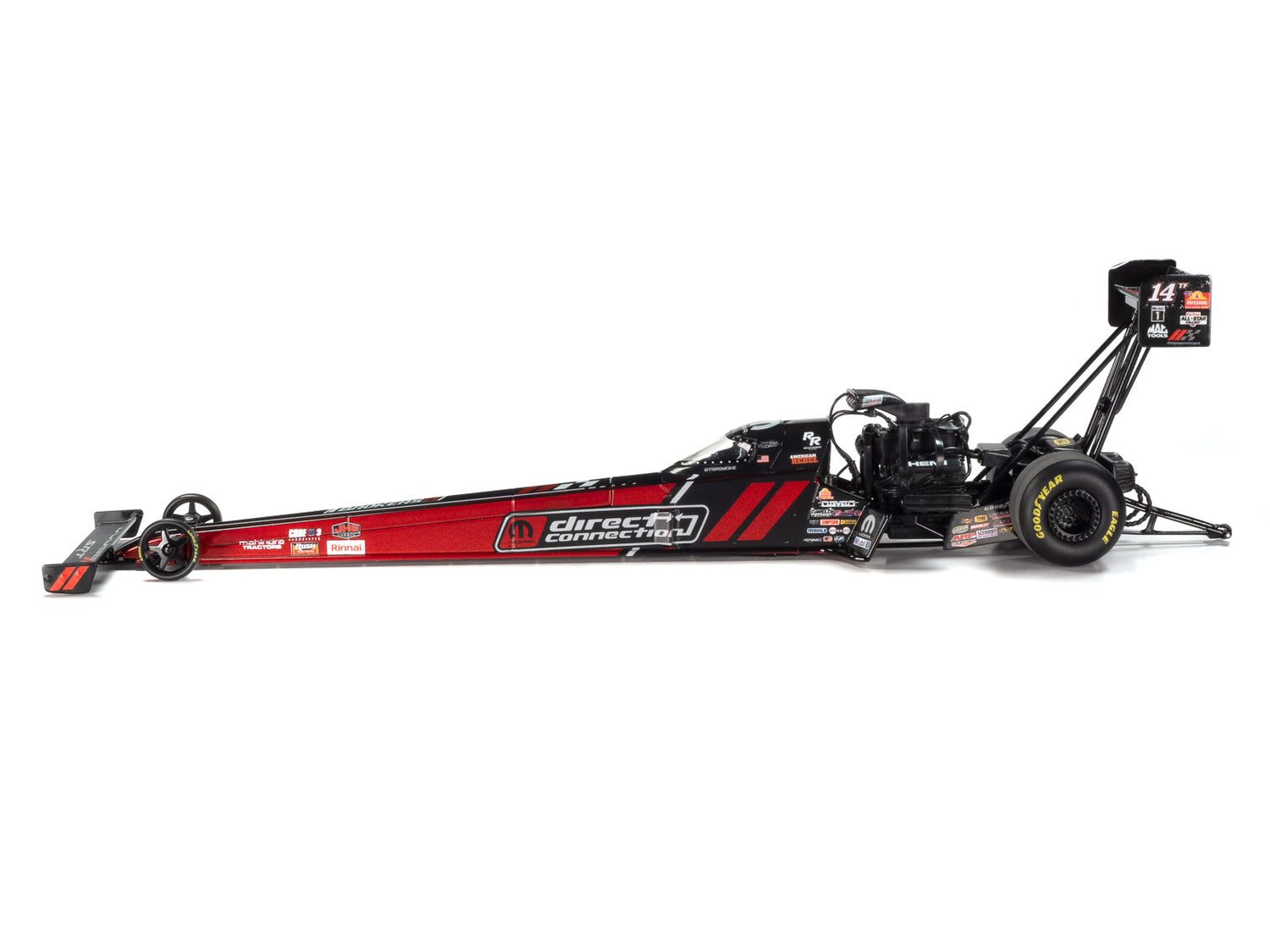 Auto World NHRA 2024 Tony Stewart Mopar Top Fuel Dragster 1:24 Scale Diecast