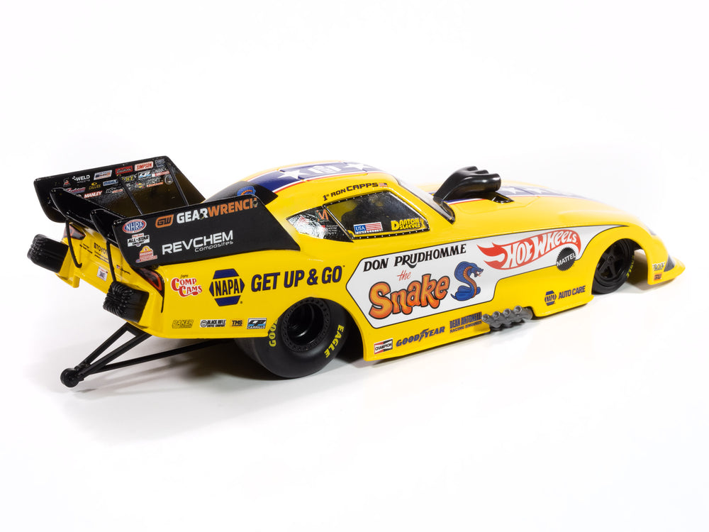 Auto World 2023 Ron Capps Napa Hot /Wheels/Snake Funny Car Toyota Supra 1:24 Scale Diecast