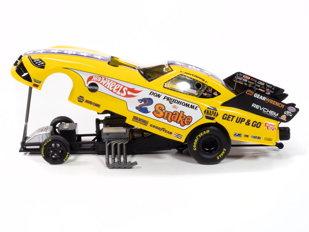 Auto World 2023 Ron Capps Napa Hot /Wheels/Snake Funny Car Toyota Supra 1:24 Scale Diecast