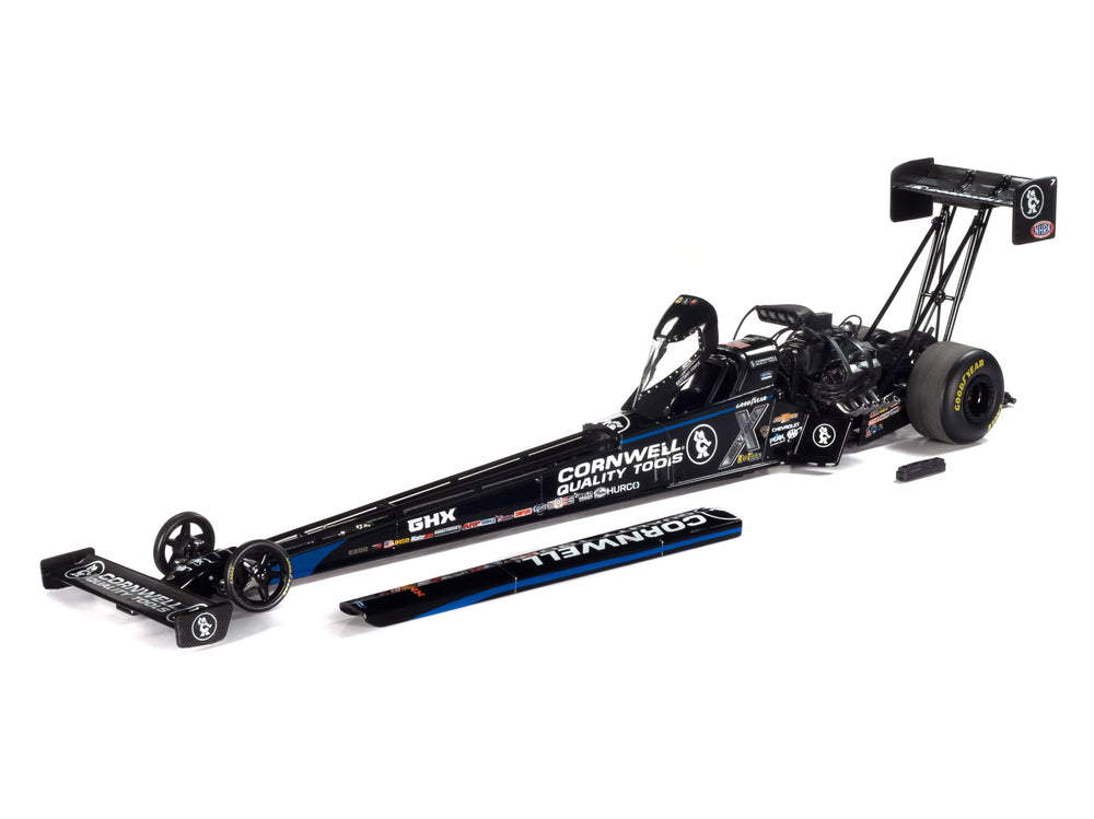 Auto World NHRA 2024 Brittany Force Cornwell Tools Top Fuel Dragster 1:24 Scale Diecast