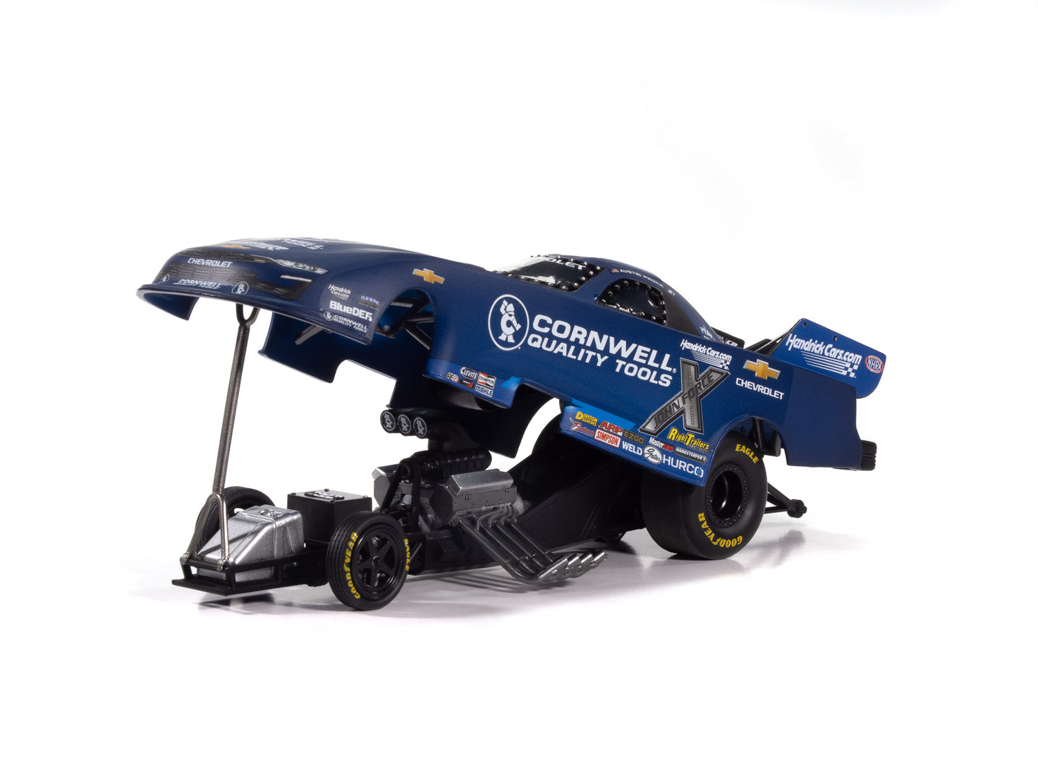 "PRE-ORDER" Auto World NHRA 2025 Austin Prock Cornwell Tools Chevy Camaro Funny Car 1:24 Scale Diecast (DUE LATE NOVEMBER 2025)