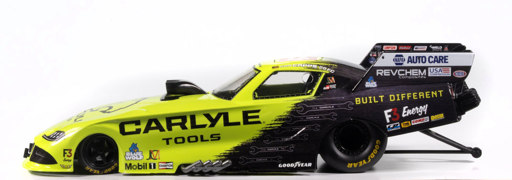 Auto World NHRA 2025 Ron Capps Carlyle Tools Toyota Supra Funny Car 1:24 Scale Diecast