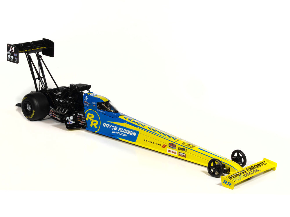 "PRE-ORDER" Auto World NHRA 2025 Tony Stewart Rayce Rudeen Top Fuel Dragster 1:24 Scale Diecast (DUE JULY 2026)