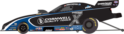 "PRE-ORDER" Auto World NHRA 2026 Jordan Vandergriff Cornwell Tools Chevy Camaro Funny Car 1:24 Scale Diecast (DUE NOVEMBER 2026)