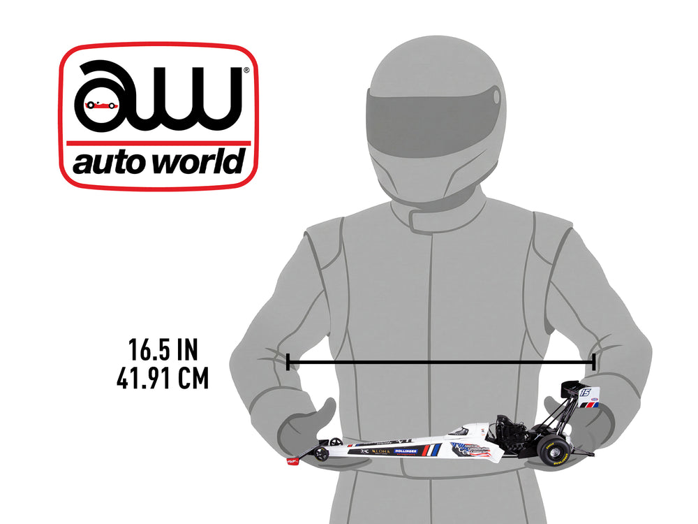 "PRE-ORDER" Auto World NHRA 2026 Tony Schumacher American Construction Top Fuel Dragster 1:24 Scale Diecast (DUE OCTOBER 2026)