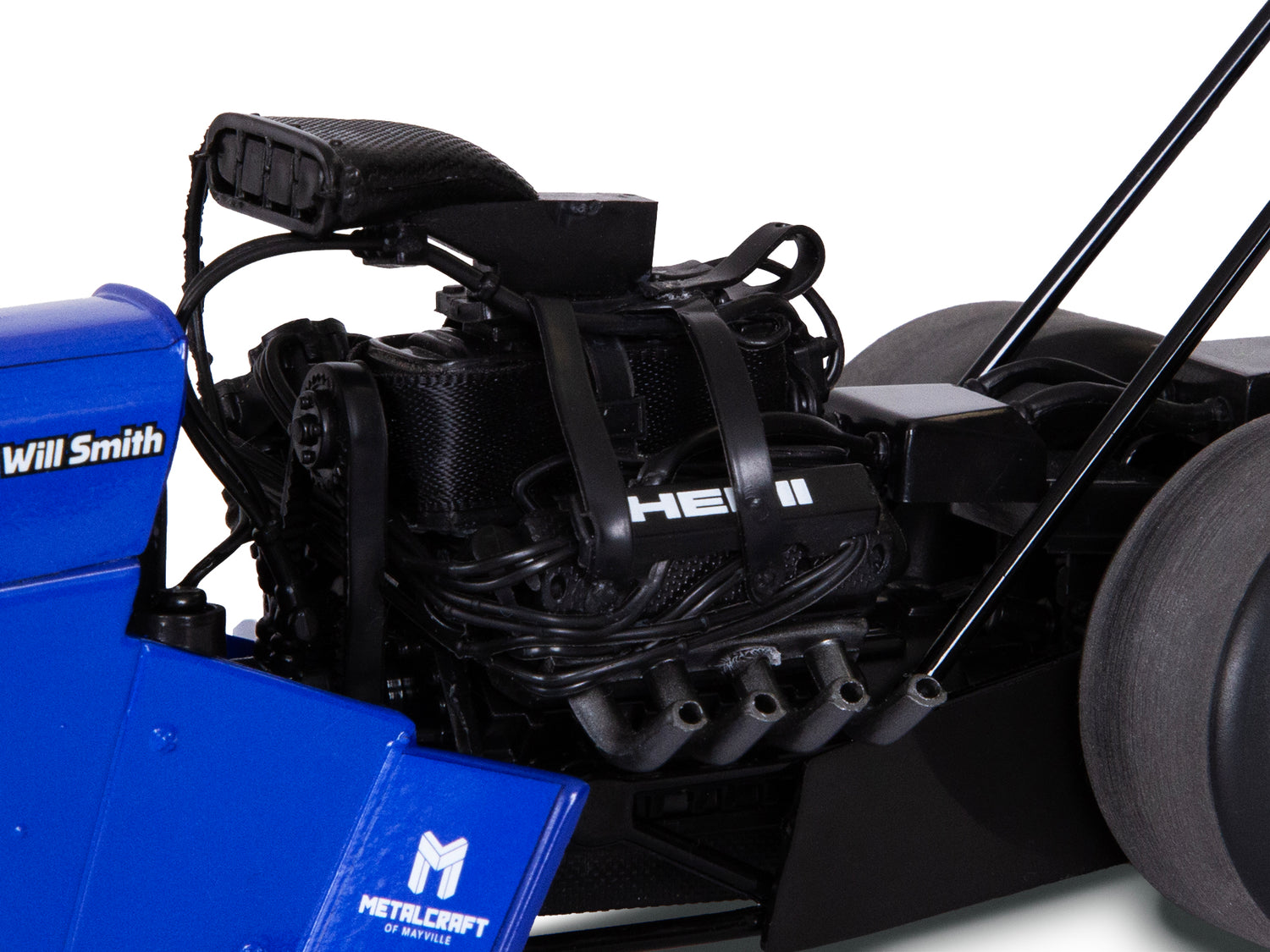"PRE-ORDER" Auto World NHRA 2026 Will Smith Bluebird Turf SCAG Top Fuel Dragster 1:24 Scale Diecast (DUE OCTOBER 2026)