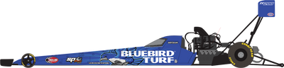 "PRE-ORDER" Auto World NHRA 2026 Will Smith Bluebird Turf SCAG Top Fuel Dragster 1:24 Scale Diecast (DUE OCTOBER 2026)