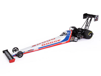 "PRE-ORDER" Auto World NHRA 2026 Leah Pruett Dodge Top Fuel Dragster 1:24 Scale Diecast (DUE DECEMBER 2026)