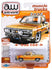 "PRE-ORDER" Auto World 1981 Chevy Silverado Fleetside Lowered (Custom Cream w/5-Color Stripe Graphics) 1:64 Diecast (DUE AUGUST 2025)
