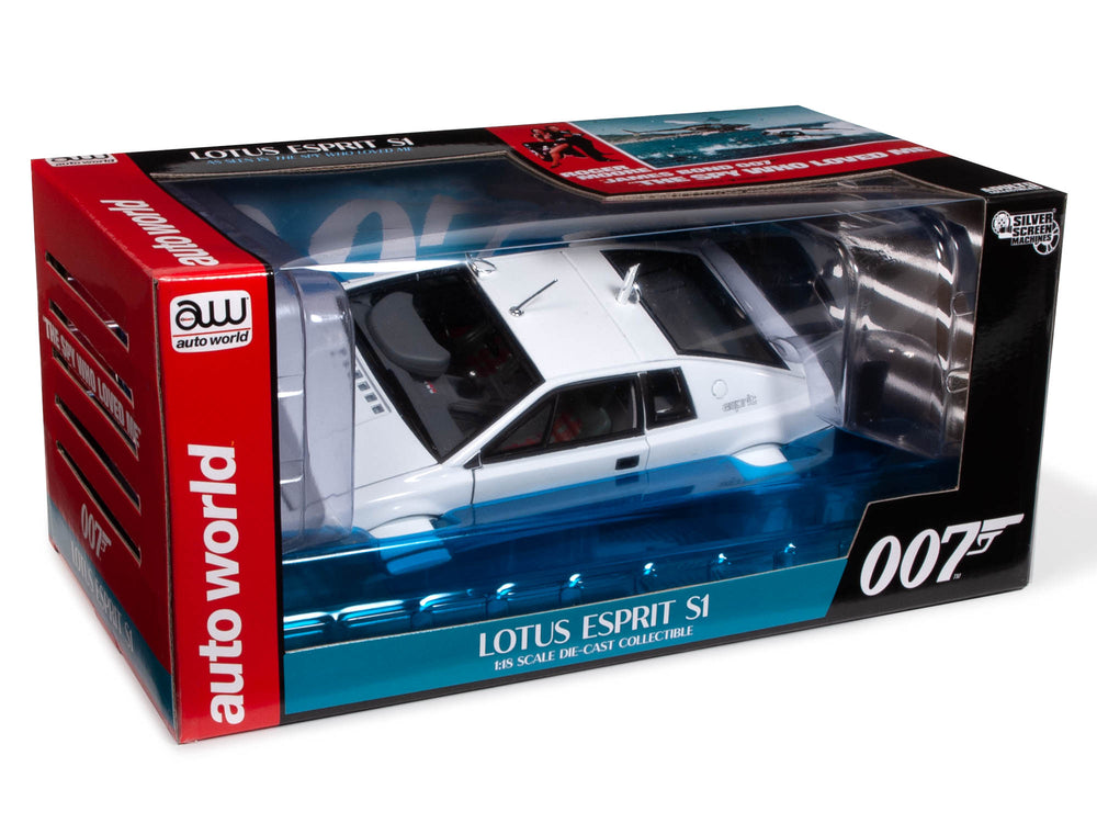 Auto World James Bond 1971 Lotus Espirit Series 1 1:18 Scale Diecast