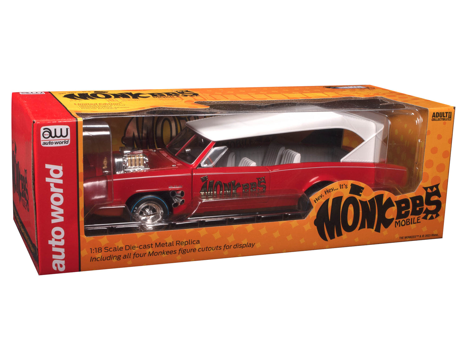 Auto World Monkeemobile 1:18 Scale Diecast