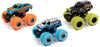 Johnny Lightning Monster Truck Bundle (3 Trucks) (Colored Tires) 1:64 Scale Diecast
