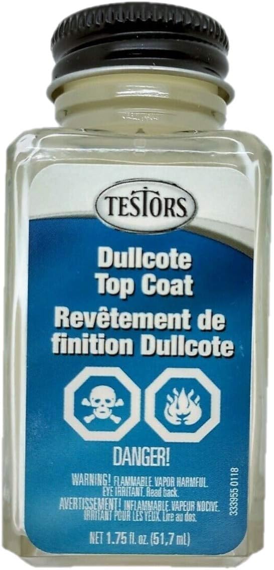 Testors Spray Lacquer Dullcote 3 oz TES1260T