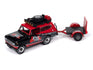 Johnny Lightning 1979 International Scout w/Open Trailer 1:64 Diecast
