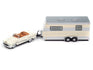Johnny Lightning 1953 Buick Super w/Travel Trailer 1:64 Diecast