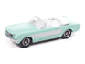 Johnny Lightning 1965 Ford Mustang Convertible w/Small Enclosed Trailer 1:64 Diecast