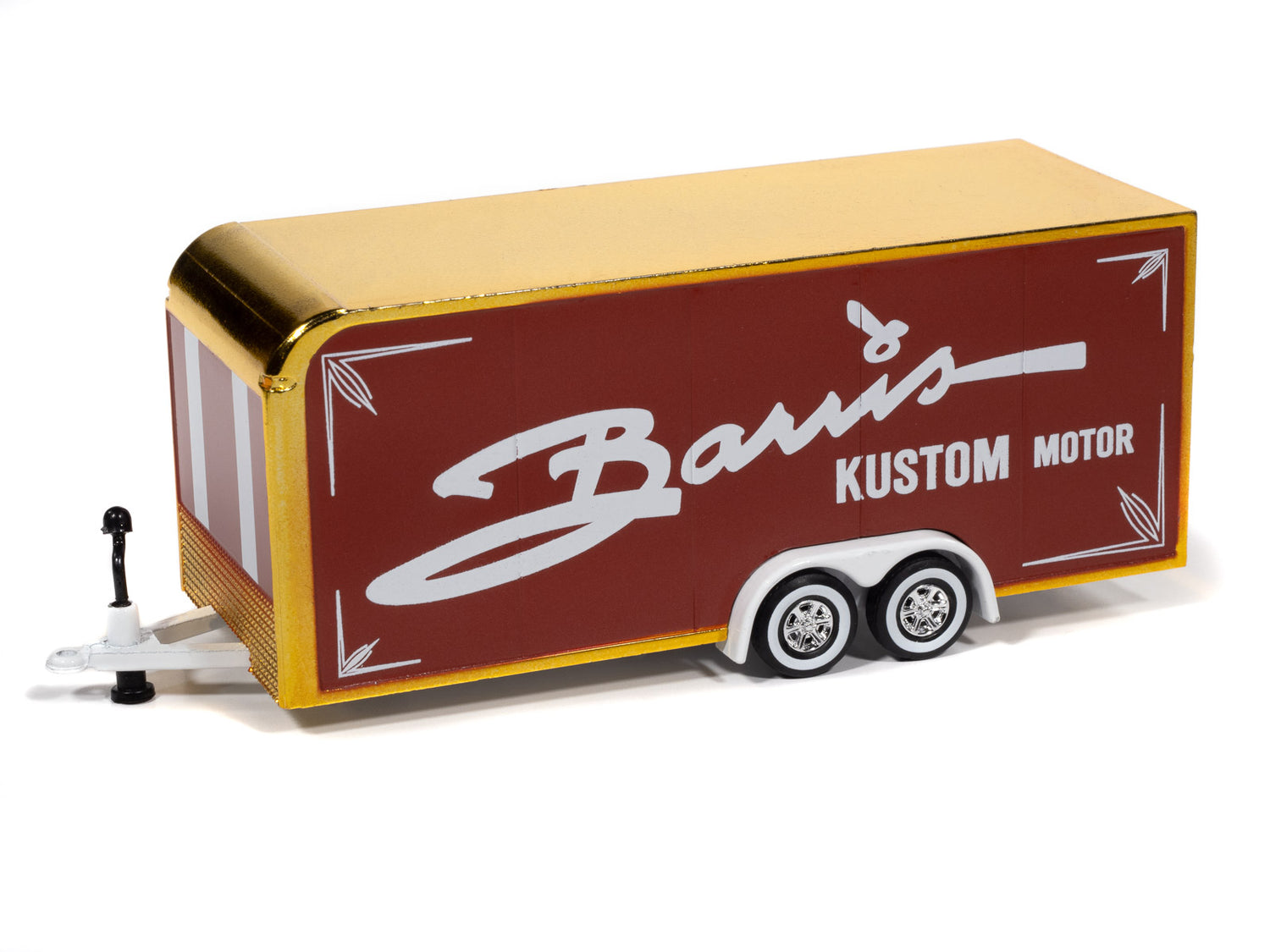 "PRE-ORDER" Johnny Lightning Barris Kopper Kart w/Enclosed Car Trailer 1:64 Diecast (DUE SEPTEMBER 2026)