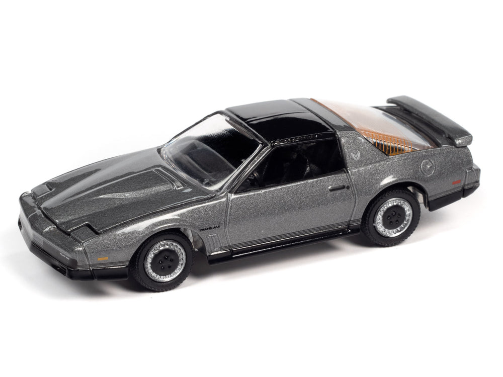 Johnny Lightning Classic Gold 1984 Pontiac Trans Am (Silver Sand Gray Poly) 1:64 Scale Diecast
