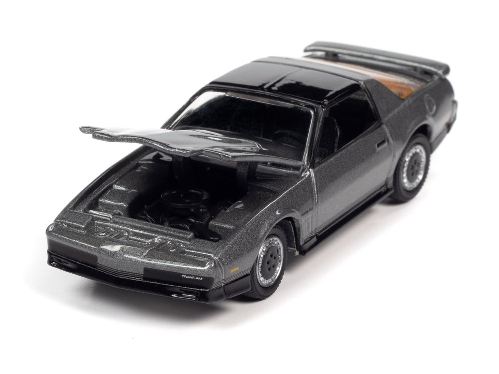 Johnny Lightning Classic Gold 1984 Pontiac Trans Am (Silver Sand Gray Poly) 1:64 Scale Diecast