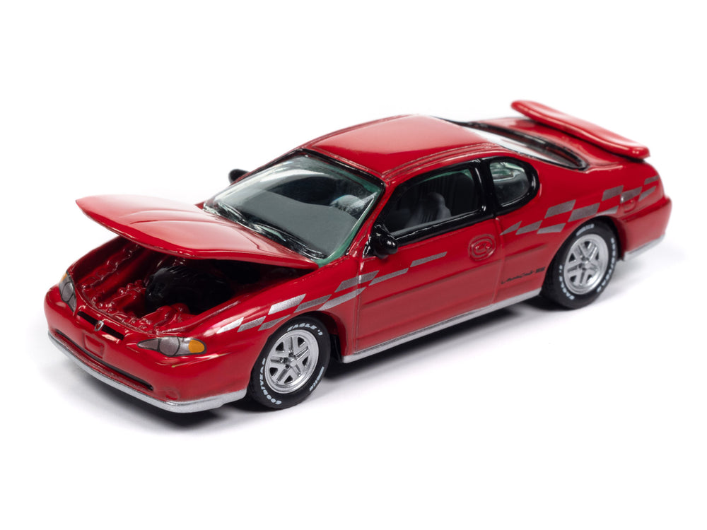 "PRE-ORDER" Johnny Lightning Classic Gold 2000 Chevy Monte Carlo SS (Torch Red) 1:64 Scale Diecast (DUE OCTOBER 2025)