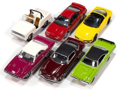 "PRE-ORDER" Johnny Lightning Classic Gold 2025 Release 1 Set A (6-Car Set) 1:64 Diecast (DUE OCTOBER 2025)