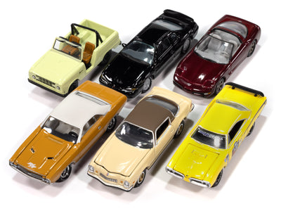 "PRE-ORDER" Johnny Lightning Classic Gold 2025 Release 1 Set B (6-Car Set) 1:64 Diecast (DUE OCTOBER 2025)