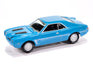 "PRE-ORDER" Johnny Lightning Classic Gold 1969 AMC Javelin (Big Bad Blue w/ White C Stripe) 1:64 Scale Diecast (DUE SEPTEMBER 2025)