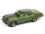 Johnny Lightning 1974 Pontiac GTO (Limefire Green w/Green Stripes) with Collector Tin 1:64 Diecast