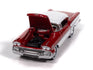 "PRE-ORDER" Johnny Lightning 1958 Chevy Impala (Rio Red w/ White Sides) with Collector Tin 1:64 Diecast (DUE OCTOBER 2025)
