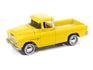 "PRE-ORDER" Johnny Lightning 1955 Chevy Cameo Pickup (Lemon Yellow) with Collector Tin 1:64 Diecast (DUE JANUARY 2026)