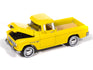 "PRE-ORDER" Johnny Lightning 1955 Chevy Cameo Pickup (Lemon Yellow) with Collector Tin 1:64 Diecast (DUE JANUARY 2026)