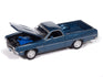Johnny Lightning 1970 Ford Ranchero 500 (Acapulco Blue) with Collector Tin 1:64 Diecast - Auto World Store