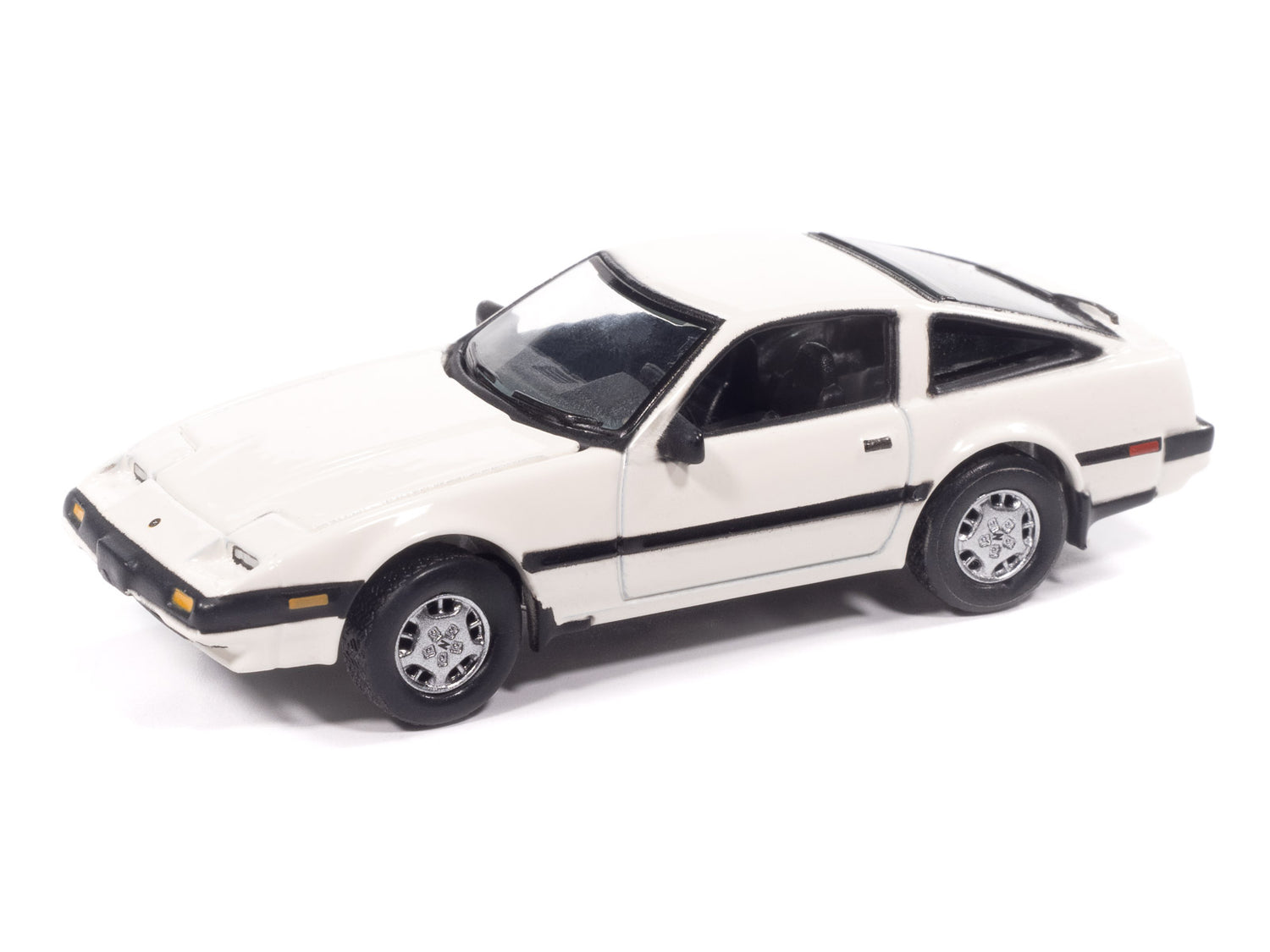 "PRE-ORDER" Johnny Lightning 1984 Nissan 300zx (Mint White) with Collector Tin 1:64 Diecast (DUE JANUARY 2026)