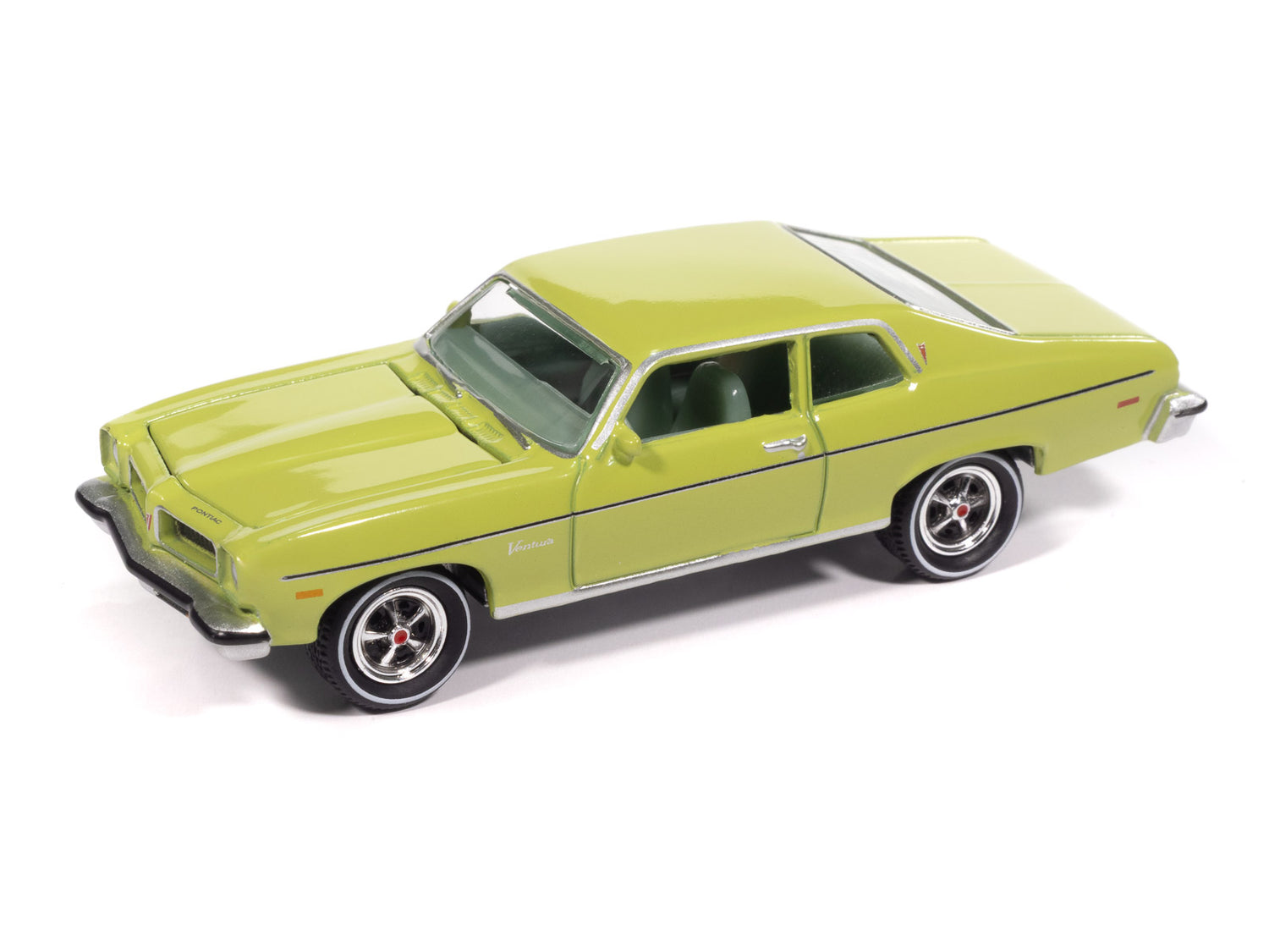 Johnny Lightning 1974 Pontiac Ventura NEW TOOL (Fernmist Green