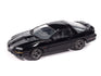 Johnny Lightning 2002 Chevy Camaro SS 35th Anniversary (Black w/Silver Stripes) with Collector Tin 1:64 Diecast