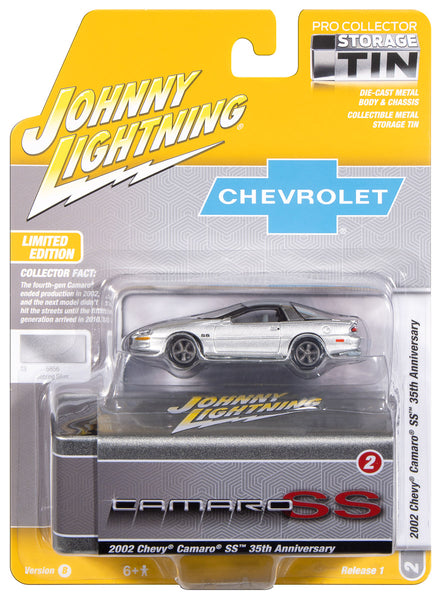 Johnny Lightning 2002 Chevy Camaro SS 35th Anniversary (Silver w