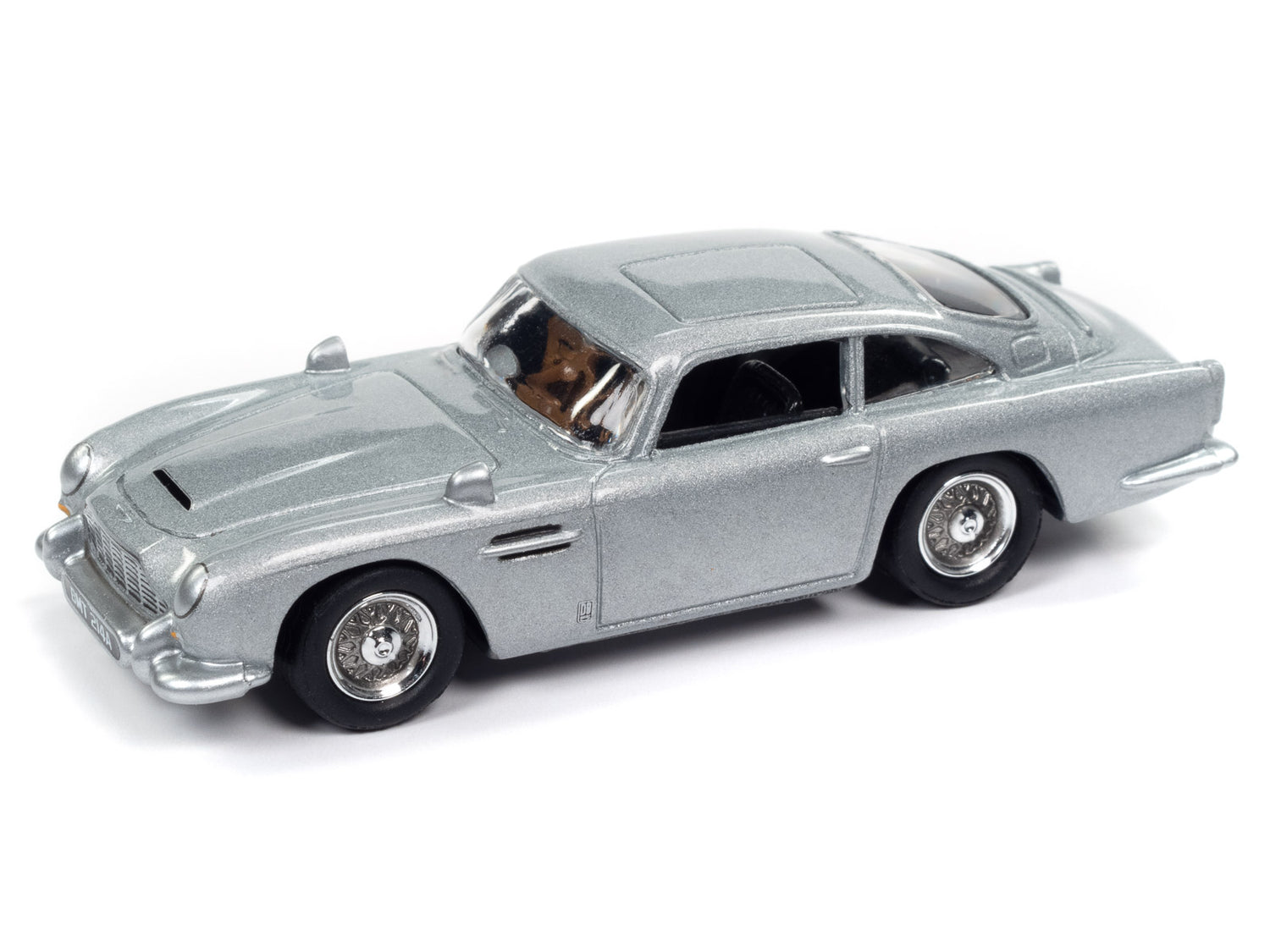 Johnny Lightning Golden Eye Aston Martin DB5 w/Tin 1:64 Scale Diecast
