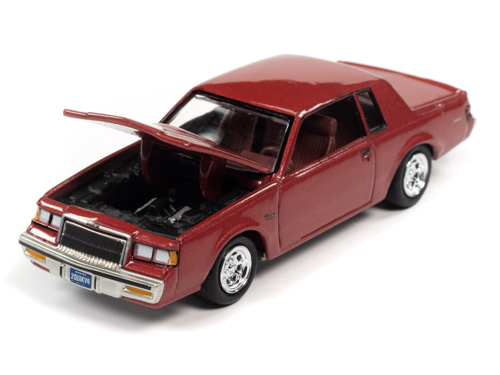 Johnny Lightning Muscle Car 1986 Buick T-Type (Rosewood) 1:64 Scale Diecast