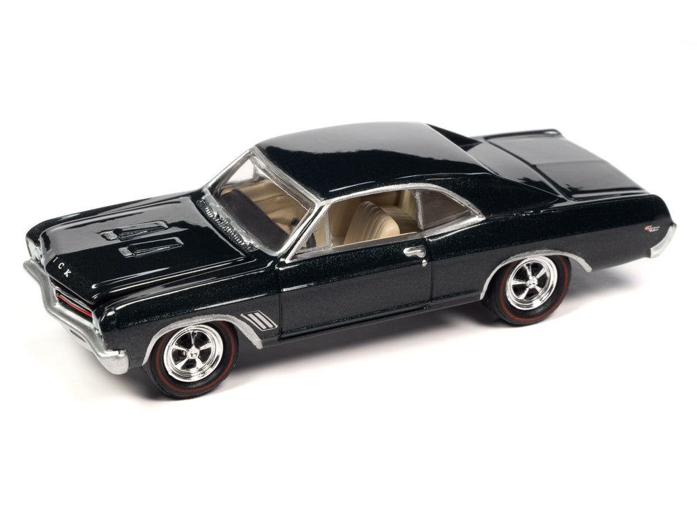 Johnny Lightning Muscle Cars 1967 Buick GS 400 (Verde Green Poly) 1:64 Scale Diecast